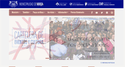 Desktop Screenshot of muniarica.cl